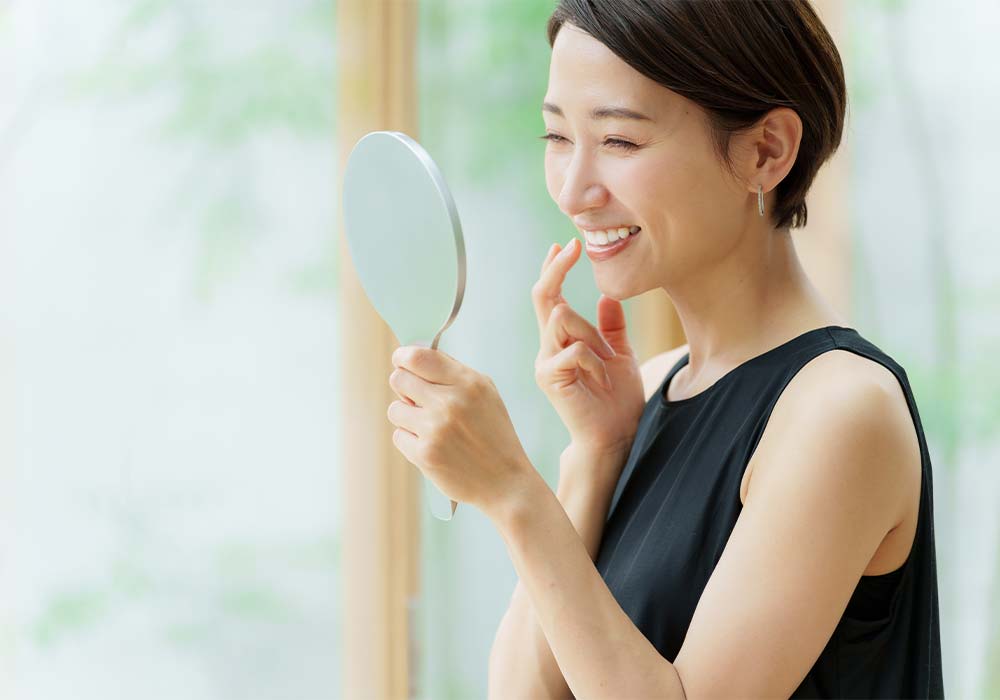 ホワイトニングで口元に清潔感を